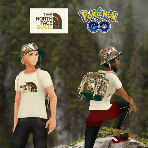 pokémon go gucci code|gucci pokemon go north face.